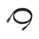 Lenovo 4X91U92143 cable USB USB4 Gen 2x2 1,5 m USB C 20 Gbit/s Negro